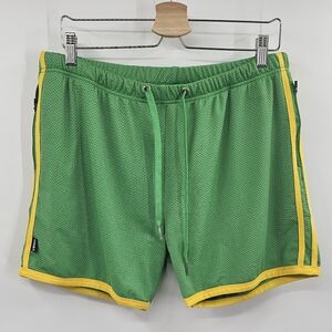 Woof Green Athletic Shorts Size Large
